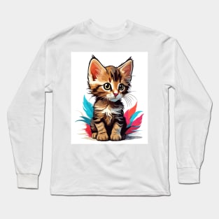 Kitten Long Sleeve T-Shirt